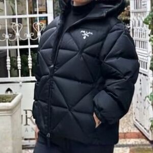 Prada Black Puffer Jacket